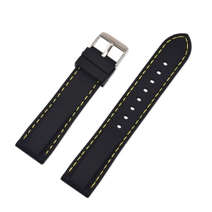 Silicone Rubber Strap – Compatible with 16–24mm Watches | Wellstraps™ Wellstraps