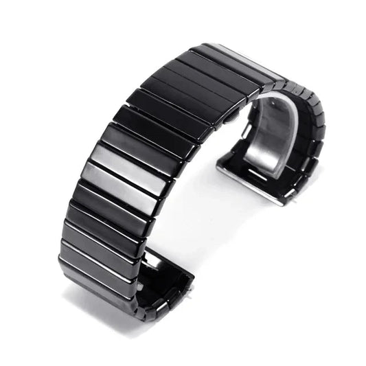 Black Ceramic Watch Strap – 27/35mm | Wellstraps™  Wellstraps™