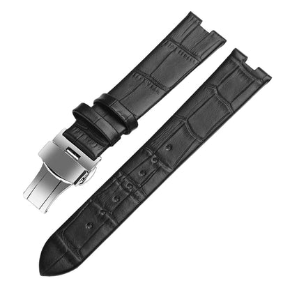 Genuine Leather Watch Strap – 14mm / 18mm Butterfly Buckle | Wellstraps™  Wellstraps™