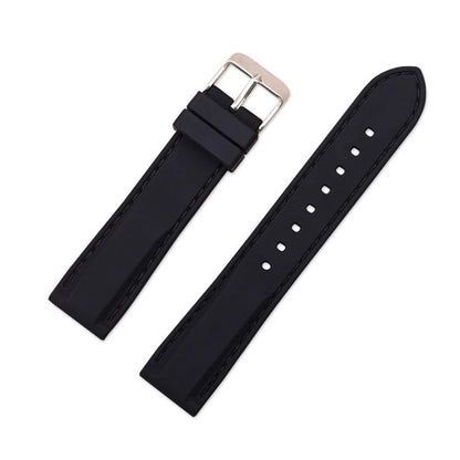 Silicone Rubber Strap – Compatible with 16–24mm Watches | Wellstraps™ Wellstraps