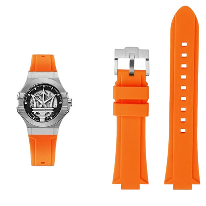 Rubber Strap – Compatible with 21 mm & 24 mm Watches | Wellstraps™