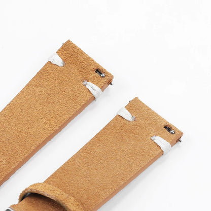 Suede Leather Strap For Watch – 18/20/22mm Vintage Band | Wellstraps™  Wellstraps™
