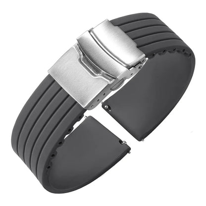 Rubber Strap – Compatible with 18/20/22/24mm Watches | Wellstraps™ Wellstraps