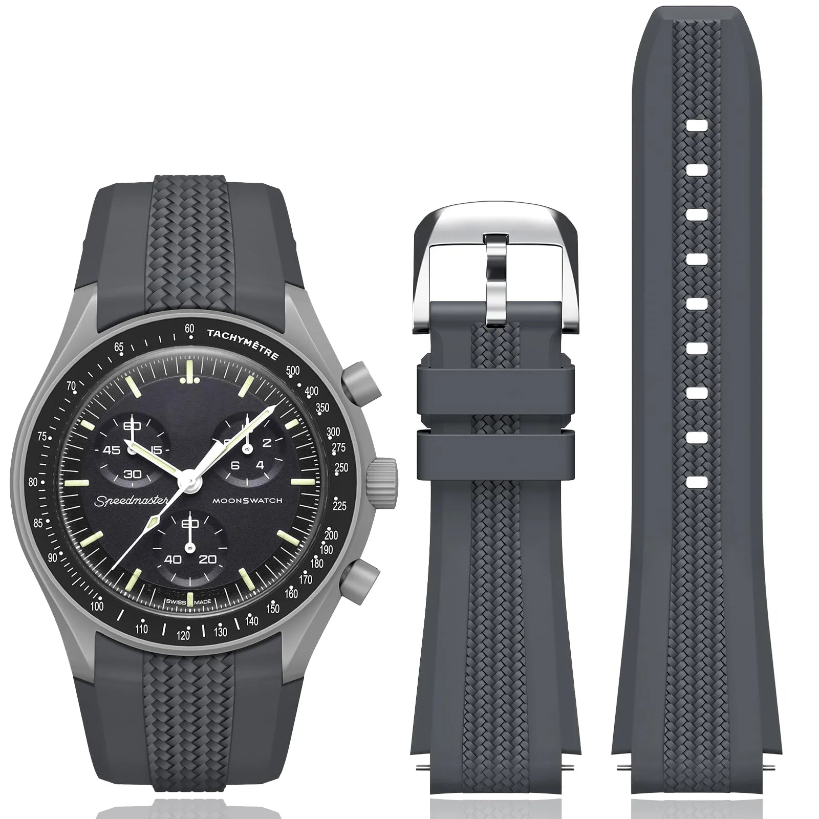 Rubber Strap – Compatible with 20mm Watches | Wellstraps™  Wellstraps™