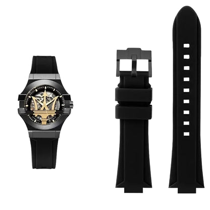 Rubber Strap – Compatible with 21 mm & 24 mm Watches | Wellstraps™