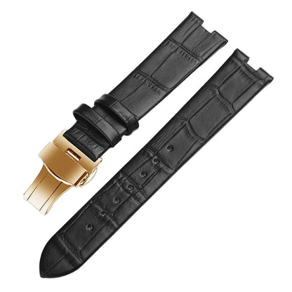 Genuine Leather Watch Strap – 14mm / 18mm Butterfly Buckle | Wellstraps™  Wellstraps™