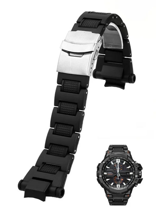 Plastic & Steel Sport Watch Strap – 22 mm | Wellstraps™ Wellstraps