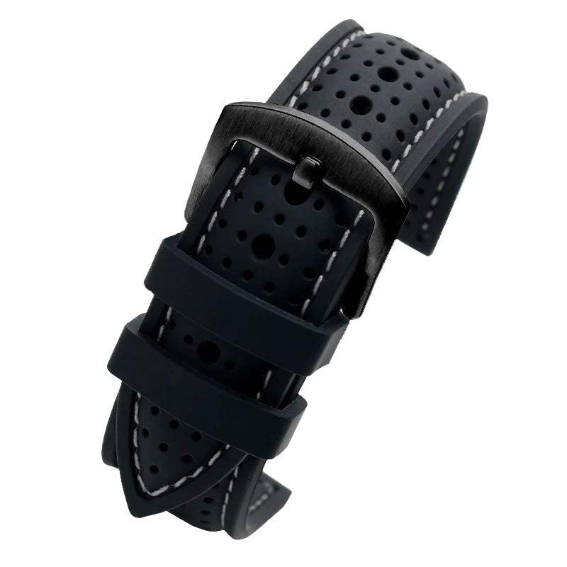 Sport Rubber Strap For Watch – 18/20/22/24mm Breathable Band | Wellstraps™ Wellstraps