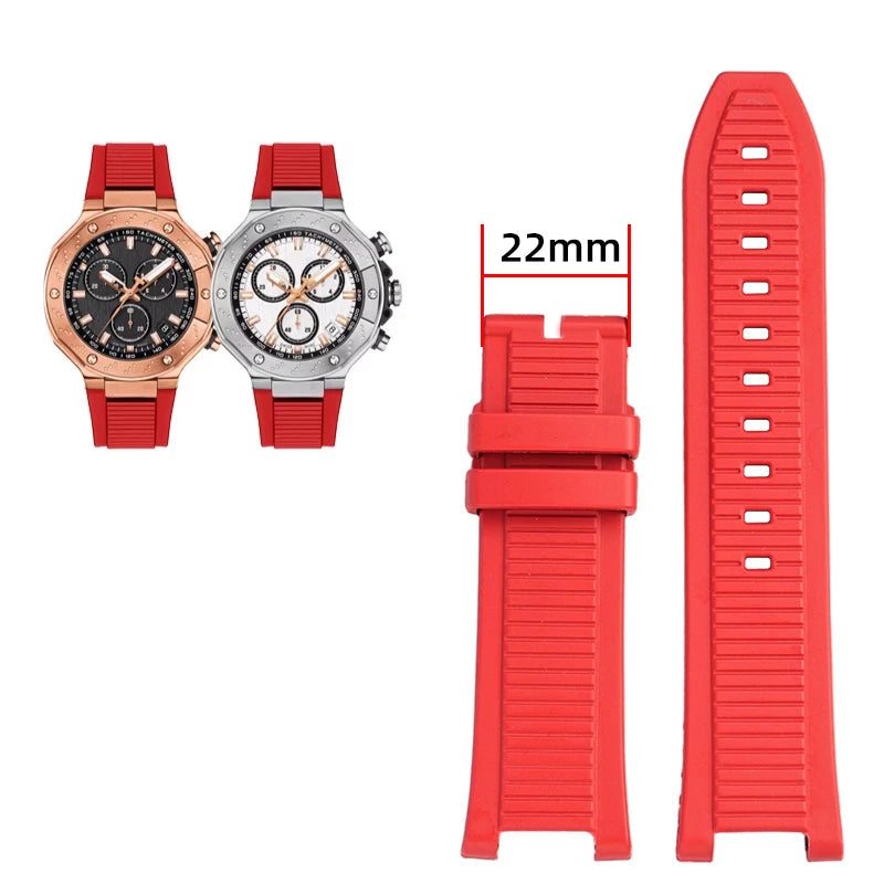 Rubber Strap – Compatible with 24 mm Watches | Wellstraps™  Wellstraps™