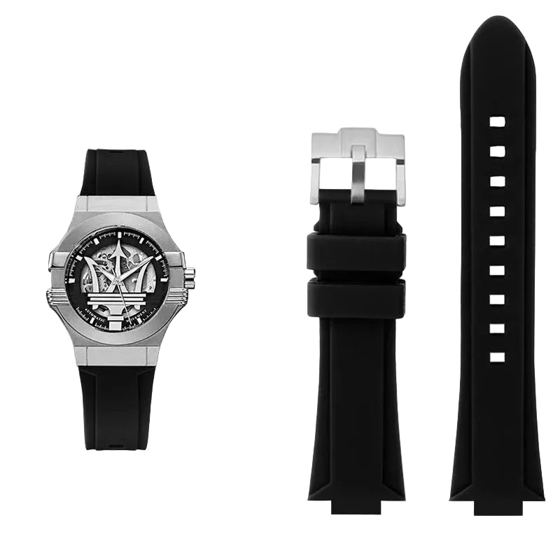 Rubber Strap – Compatible with 21 mm & 24 mm Watches | Wellstraps™