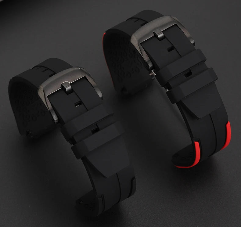 Rubber Strap – Compatible with 25 mm Watches | Wellstraps™  Wellstraps™