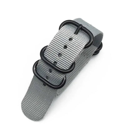 Nylon Striped Watch Strap – Ring Buckle – Multiple Sizes | Wellstraps™  Wellstraps™