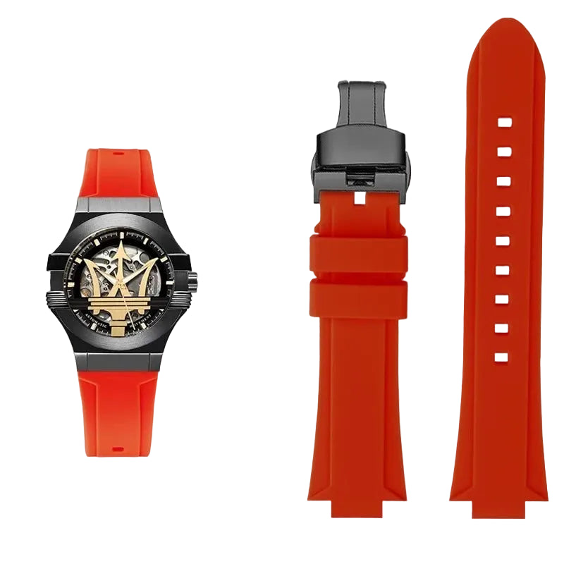 Rubber Strap – Compatible with 21 mm & 24 mm Watches | Wellstraps™