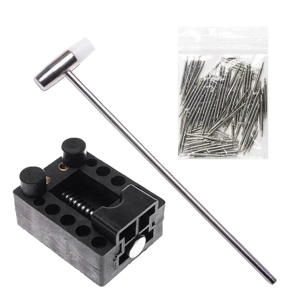147Piece/Set Watch Opener Repair Tool Kit Clock Maintenance Hardware Tools Watch Maintenance Open Back Remove Strap Repair Kit  Wellstraps™
