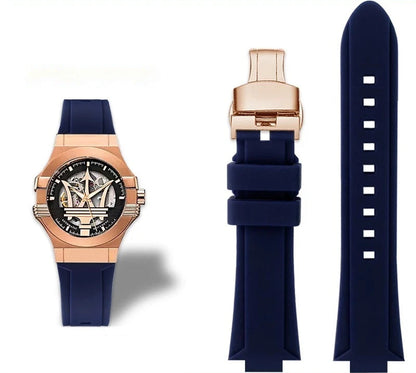 Rubber Strap – Compatible with 21 mm & 24 mm Watches | Wellstraps™