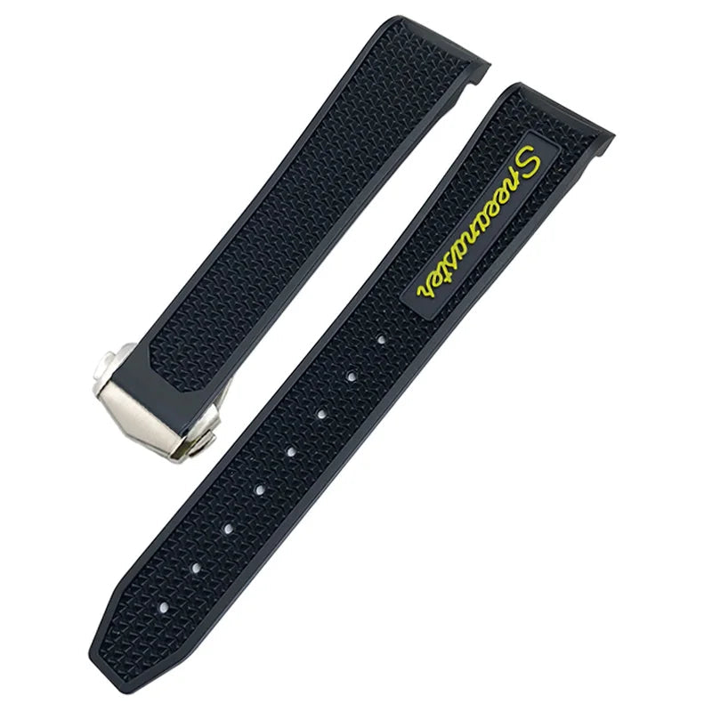 19mm 20mm 21mm 18mm Rubber Watch Band Fit for Omega Seamaster 300 Sxwatch Speedmaster Moon Strap Planet Ocean Silicone Watchband  Wellstraps™
