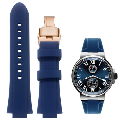 Rubber Strap – Compatible with 24 mm & 26 mm Watches | Wellstraps™