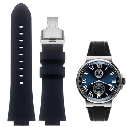 Rubber Strap – Compatible with 24 mm & 26 mm Watches | Wellstraps™