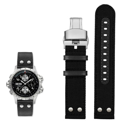 Nylon Canvas Watch Strap – 22mm | Wellstraps™  Wellstraps™