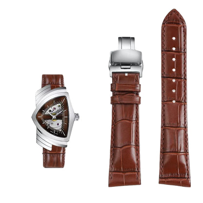Cowhide Leather Watch Strap – 21mm | Wellstraps™