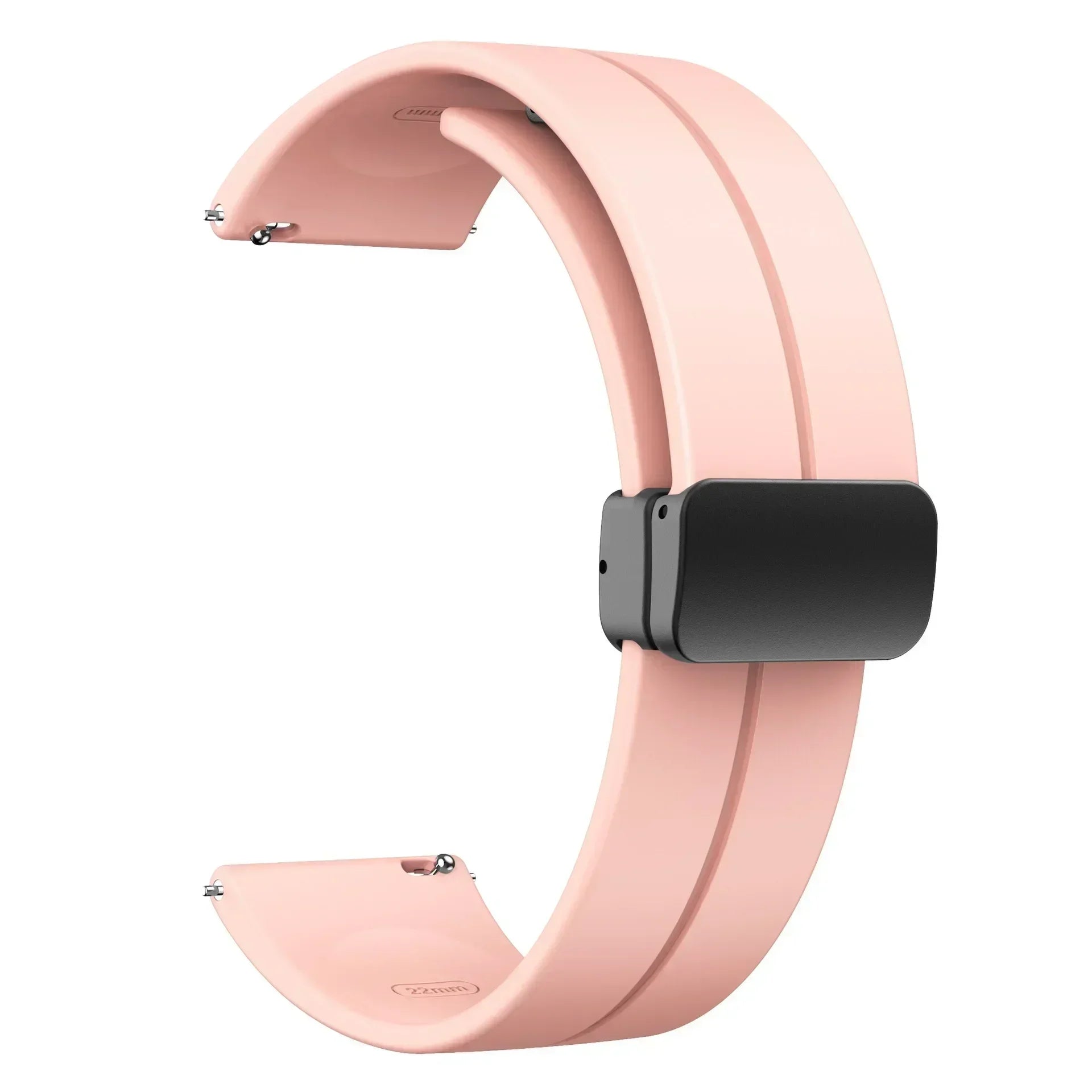Rubber Watch Strap – Magnetic Buckle – 20 mm | Wellstraps™ Wellstraps
