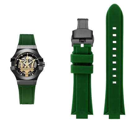 Rubber Strap – Compatible with 21 mm & 24 mm Watches | Wellstraps™