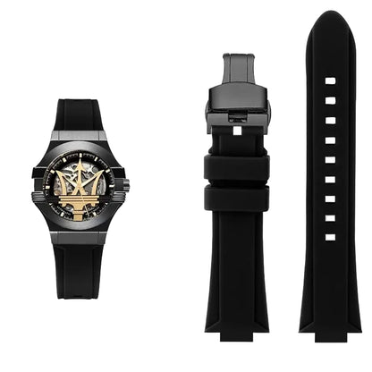 Rubber Strap – Compatible with 21 mm & 24 mm Watches | Wellstraps™
