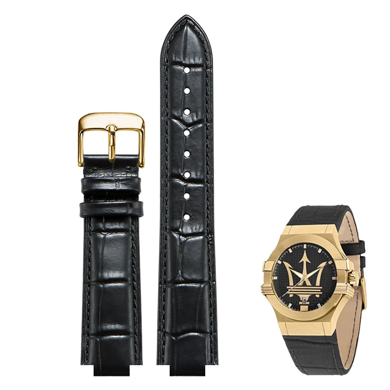 Leather Watch Strap with Pin Buckle | Wellstraps™