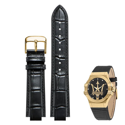 Leather Watch Strap with Pin Buckle | Wellstraps™