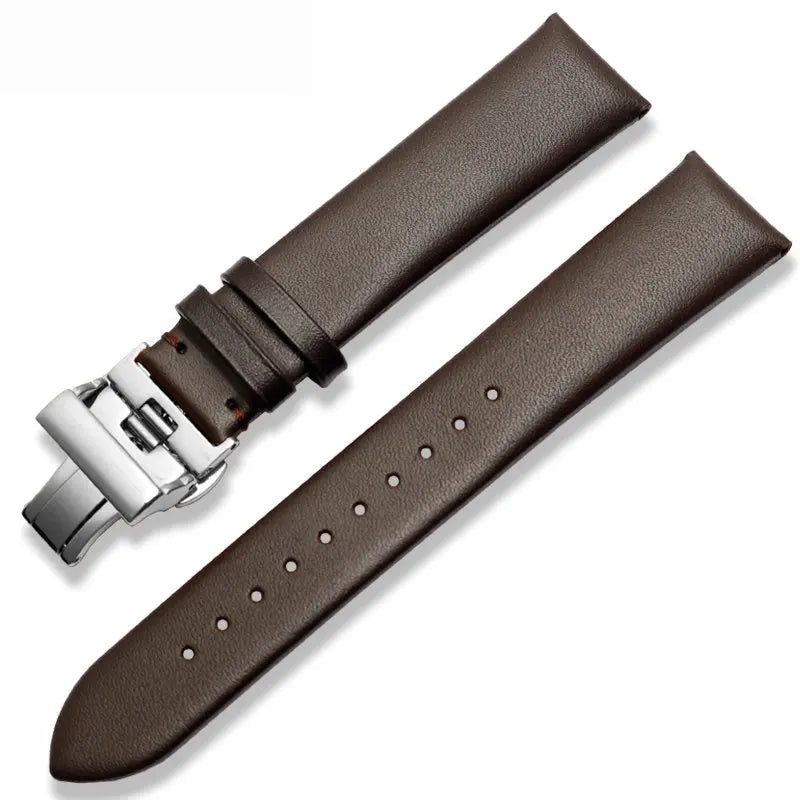 Genuine Leather Watch Strap – 20mm / 22mm with Butterfly Clasp | Wellstraps™  Wellstraps™
