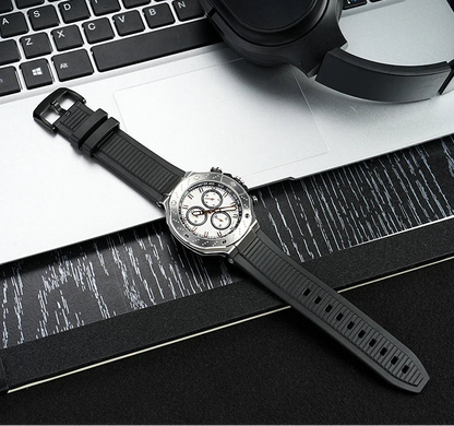 Rubber Strap – Compatible with 24 mm Watches | Wellstraps™  Wellstraps™
