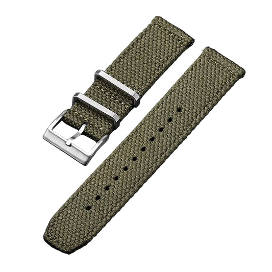Linen Nylon Watch Strap – 20/22mm | Wellstraps™  Wellstraps™