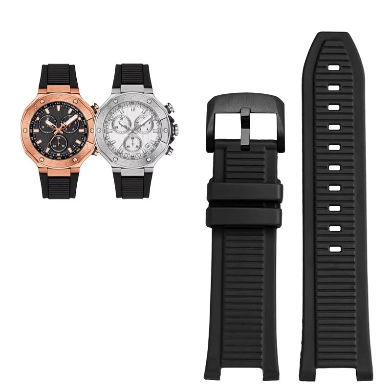 Rubber Strap – Compatible with 24 mm Watches | Wellstraps™  Wellstraps™
