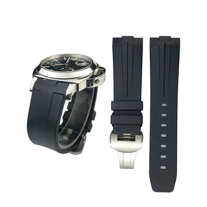 Rubber Strap Curved – Compatible with 44mm Watches |  Wellstraps Wellstraps