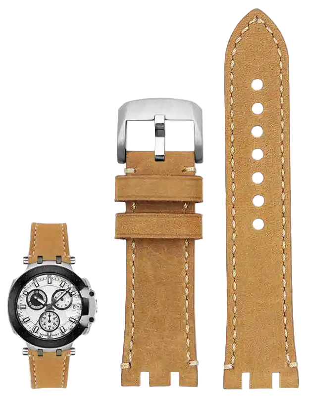 Leather Strap – Compatible with 24 mm Watches | Wellstraps™  Wellstraps™