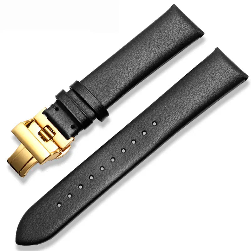 Genuine Leather Watch Strap – 20mm / 22mm with Butterfly Clasp | Wellstraps™  Wellstraps™