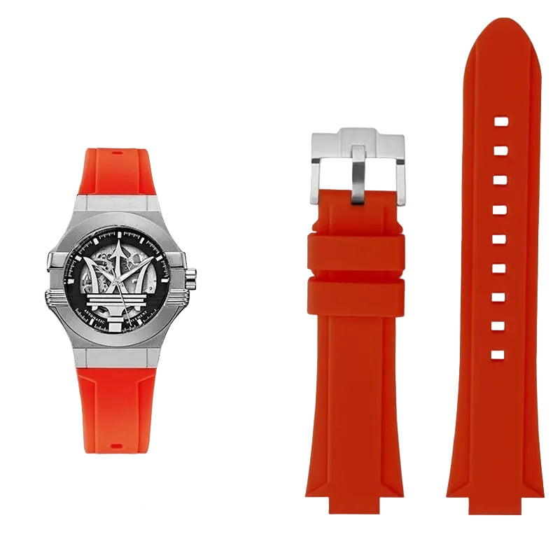 Rubber Strap – Compatible with 21 mm & 24 mm Watches | Wellstraps™