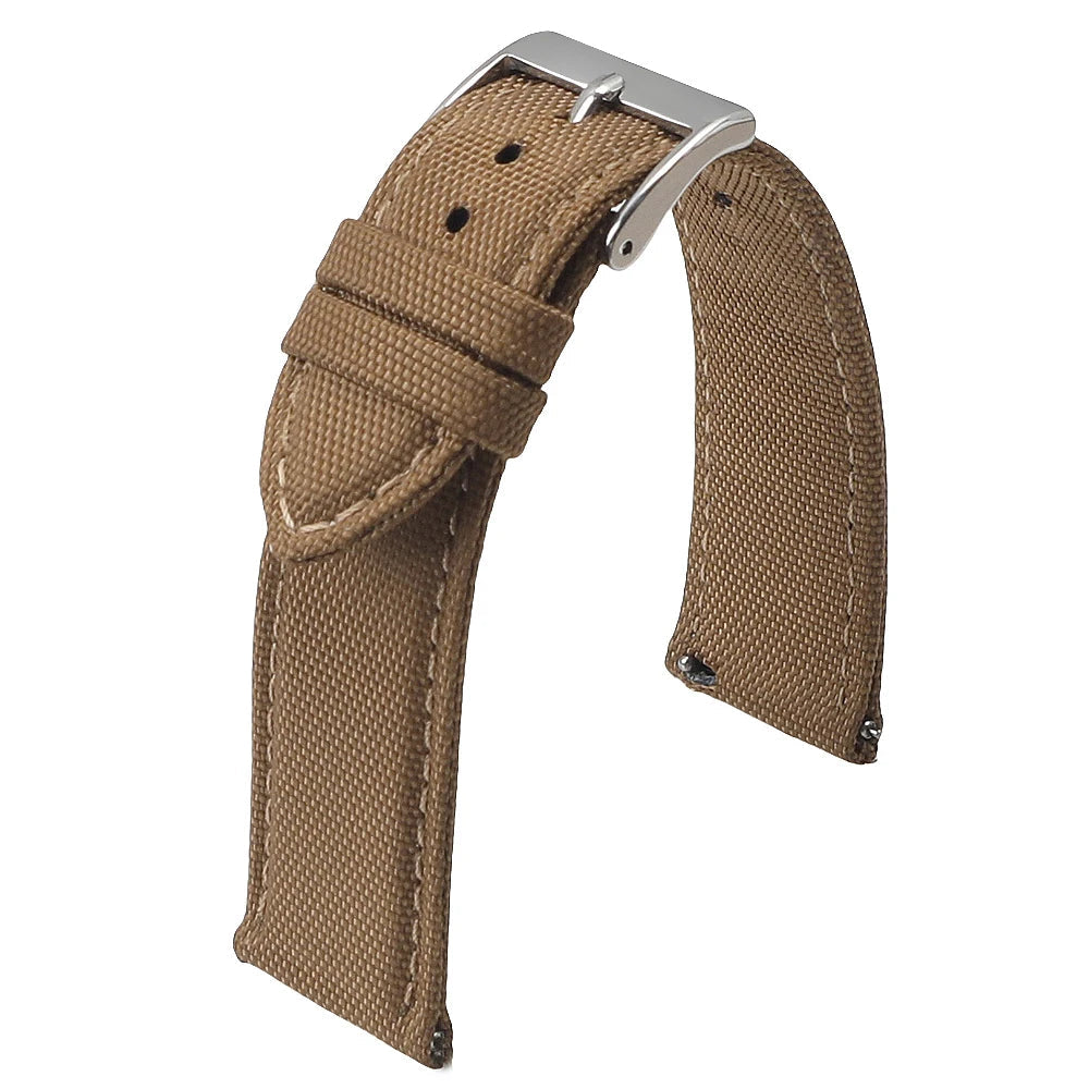 Waterproof Sailcloth Nylon Watch Strap – 18–24mm | Wellstraps™  Wellstraps™