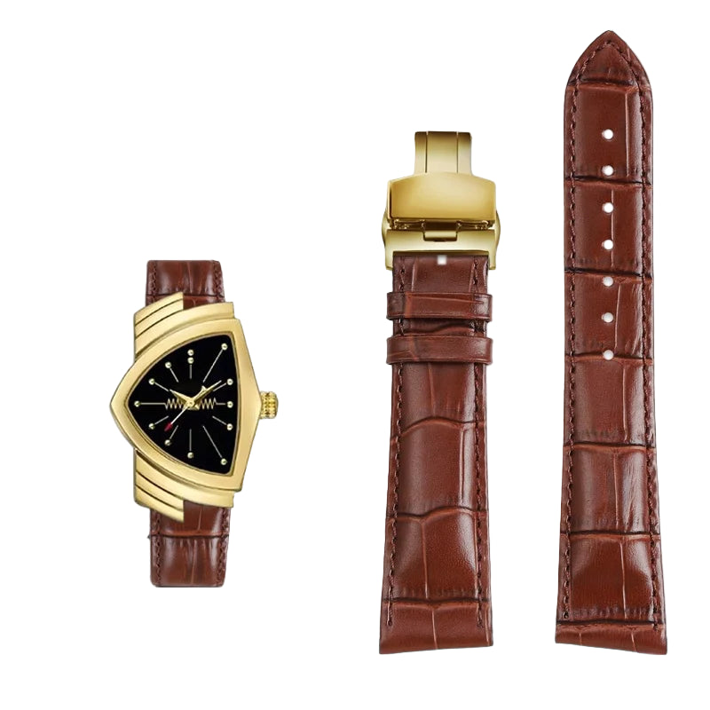 Cowhide Leather Watch Strap – 21mm | Wellstraps™