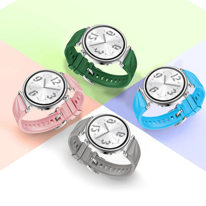 Slim Rubber Strap For Smartwatch – 18mm Replacement Band | Wellstraps™ Wellstraps