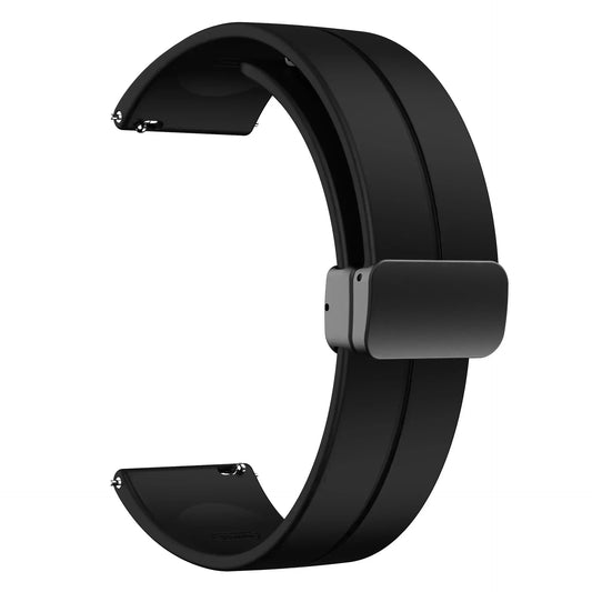 Rubber Watch Strap – Magnetic Buckle – 20 mm | Wellstraps™ Wellstraps