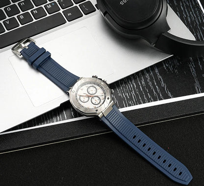 Rubber Strap – Compatible with 24 mm Watches | Wellstraps™  Wellstraps™