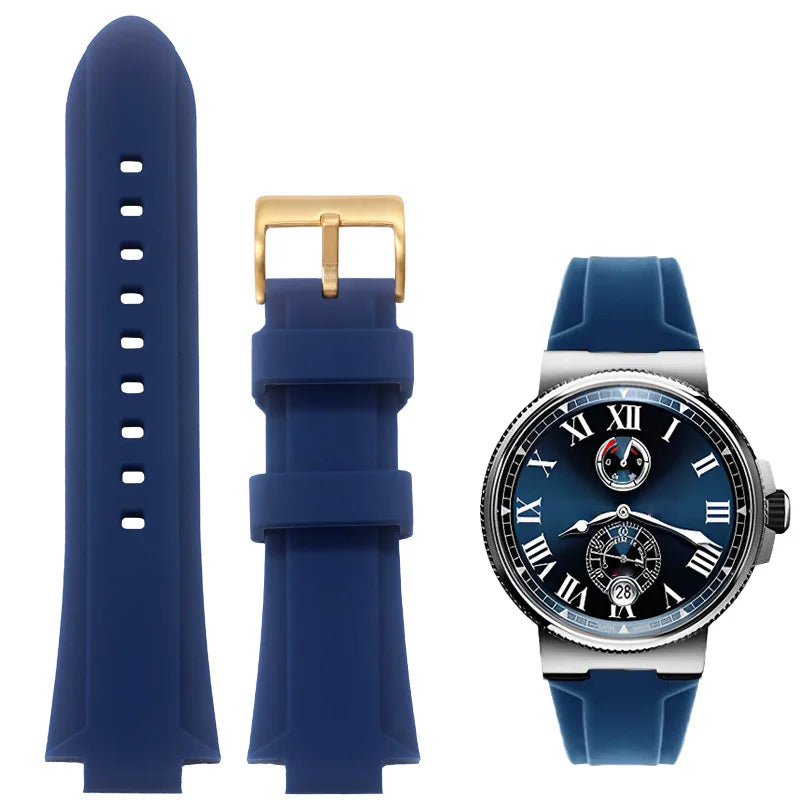Rubber Strap – Compatible with 24 mm & 26 mm Watches | Wellstraps™