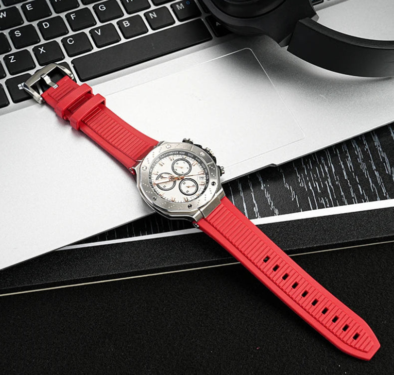 Rubber Strap – Compatible with 24 mm Watches | Wellstraps™  Wellstraps™