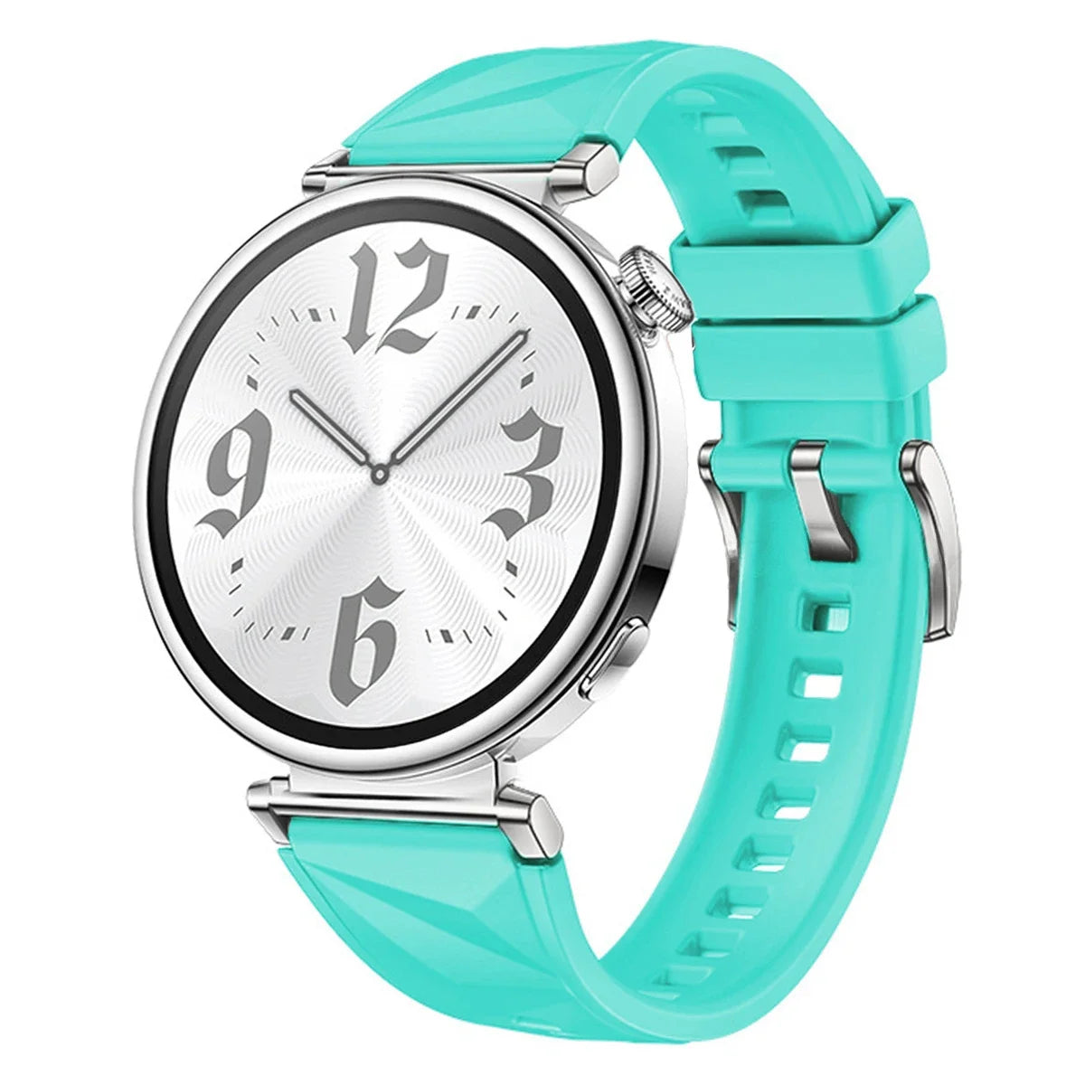 Slim Rubber Strap For Smartwatch – 18mm Replacement Band | Wellstraps™ Wellstraps