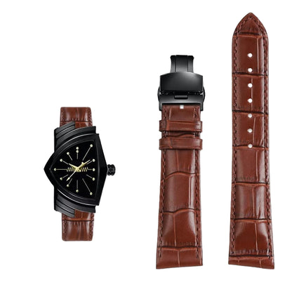 Cowhide Leather Watch Strap – 21mm | Wellstraps™