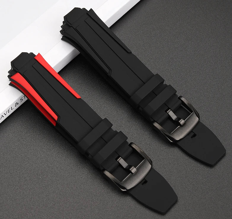 Rubber Strap – Compatible with 25 mm Watches | Wellstraps™  Wellstraps™