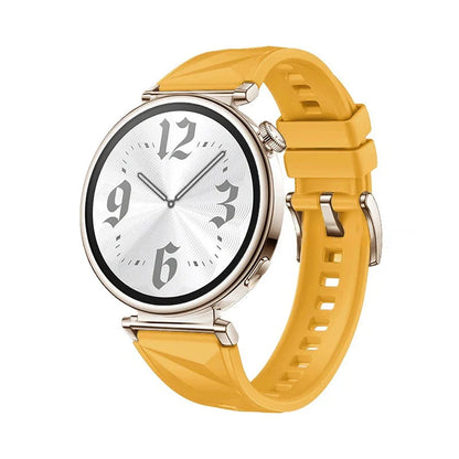 Slim Rubber Strap For Smartwatch – 18mm Replacement Band | Wellstraps™ Wellstraps
