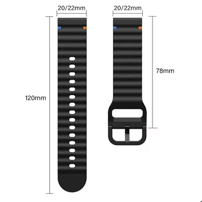 Universal Rubber Strap For Watch – 20/22mm Quick Release Band | Wellstraps™ Wellstraps