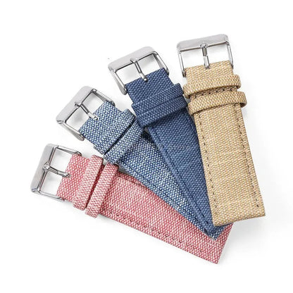 Denim Nylon Strap For Watch – Vintage Band | Wellstraps™ Wellstraps